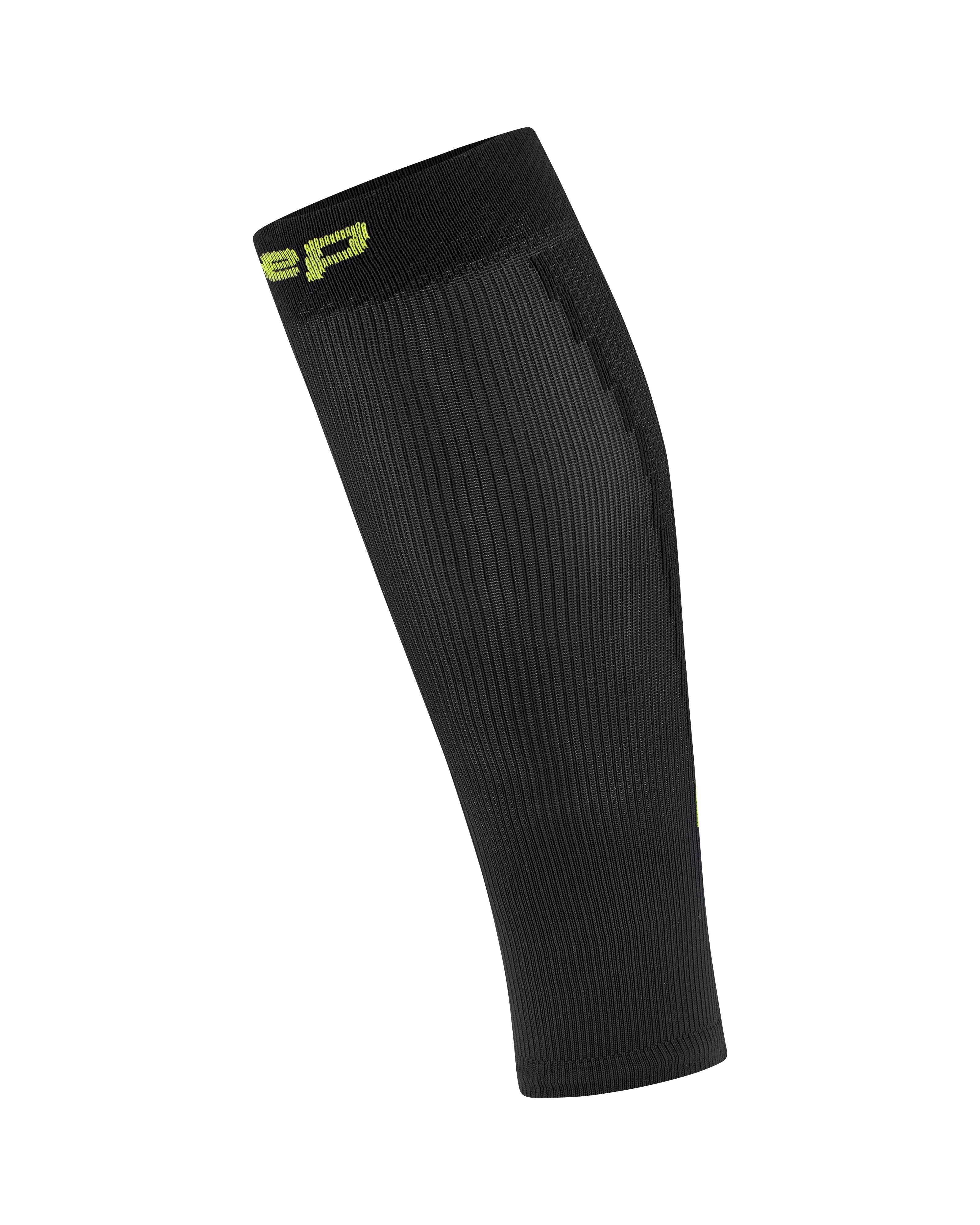 CEP Core Run Calf Compression Sleeves 5.0, Women Black/Lime II 