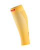 CEP Core Run Calf Compression Sleeves 5.0, Women Marigold/Burgundy II 