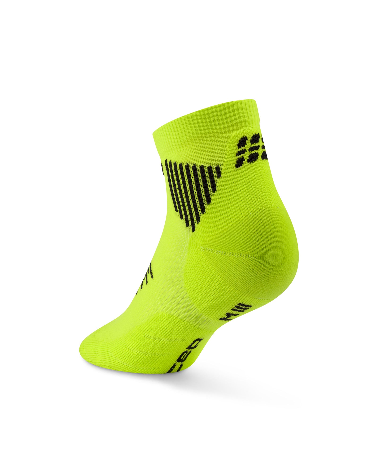 CEP Core Run Low Cut Compression Socks 5.0, Men – Lime/Black