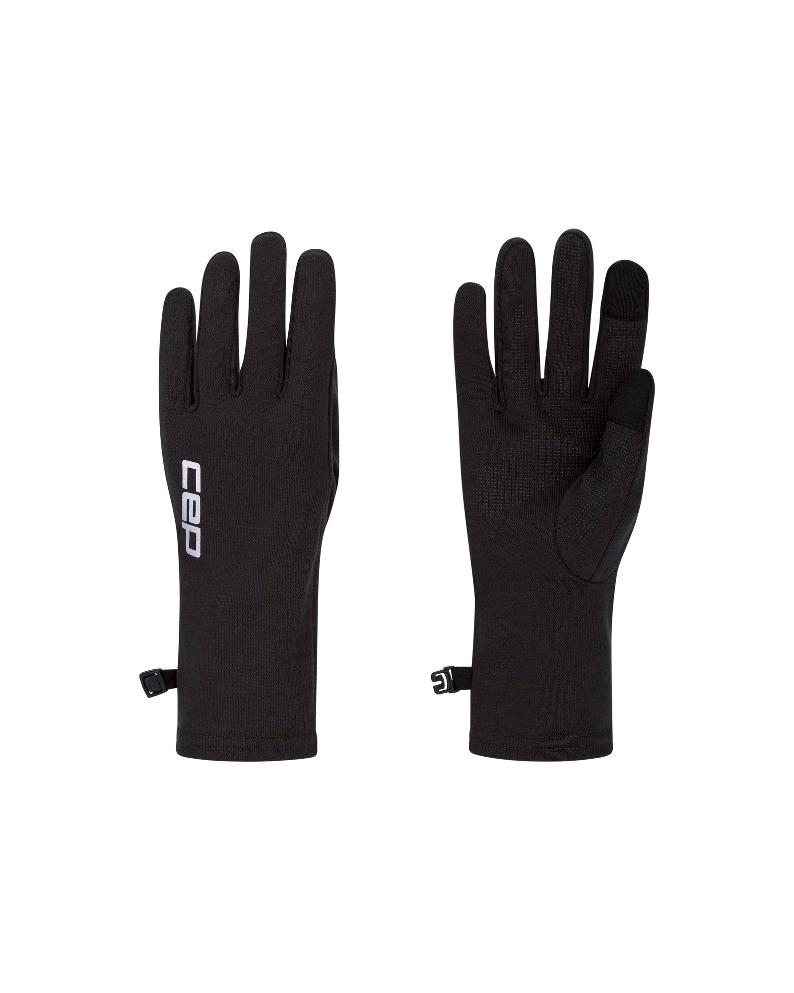 CEP Core Run Merino Gloves, Unisex – Black