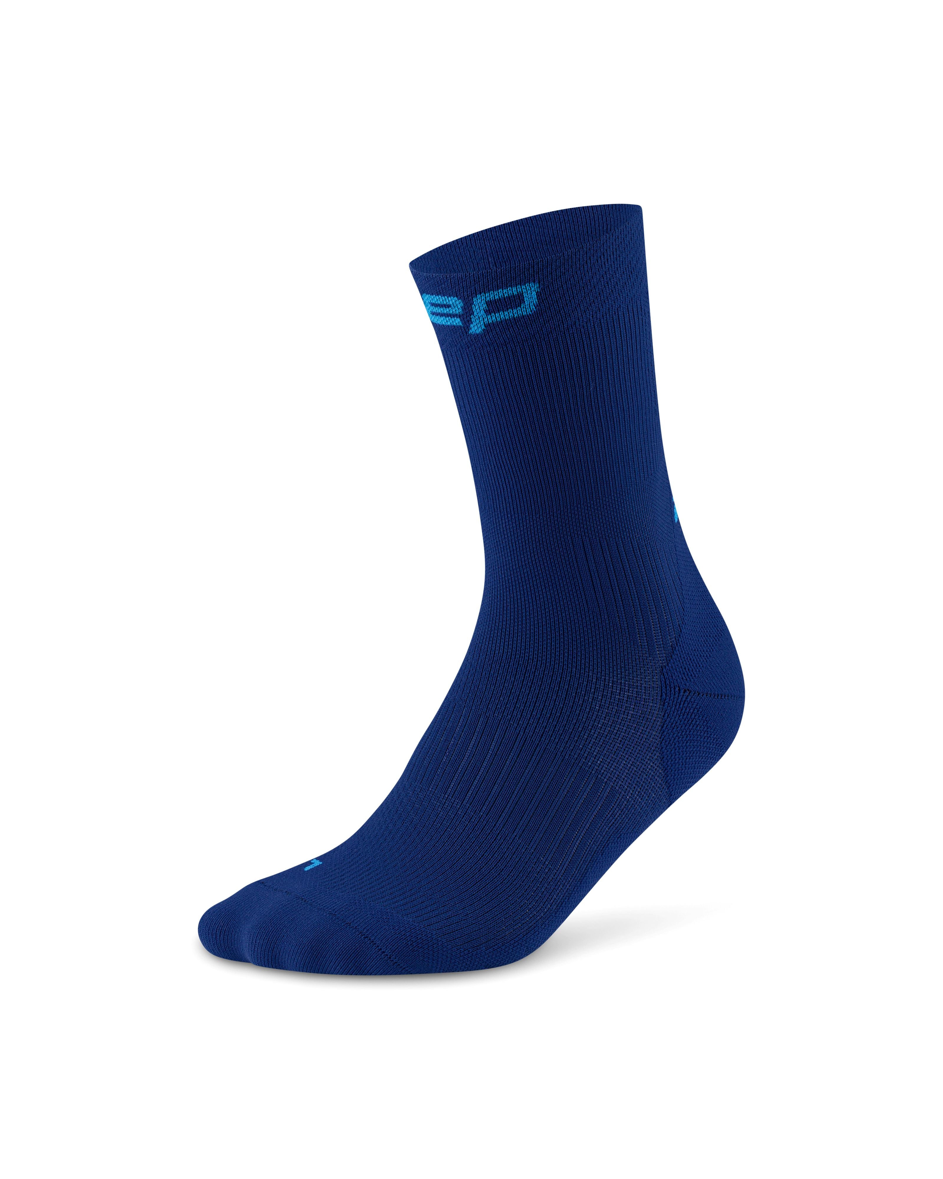 CEP Core Run Mid Cut Compression Socks 5.0, Women's Dark Blue II 