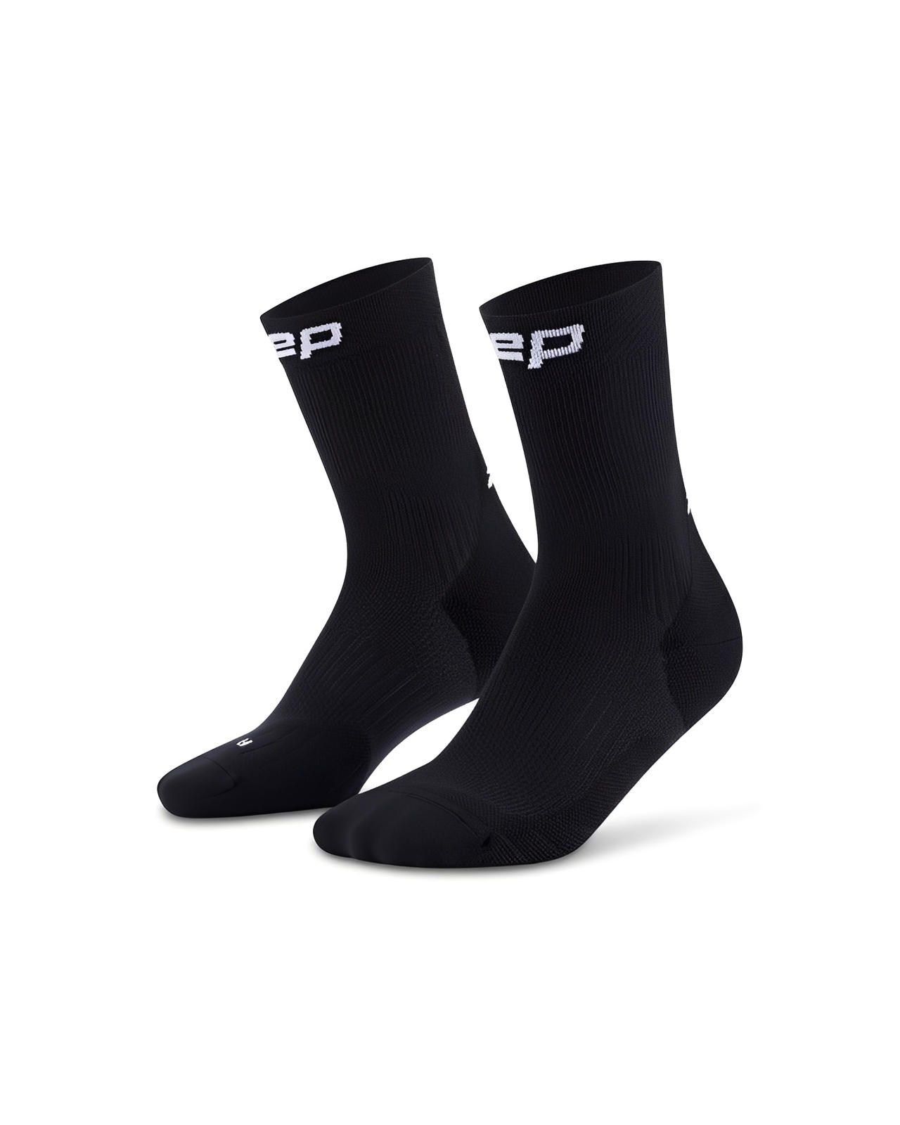 CEP Core Run Mid Cut Compression Socks 5.0, Men - Black