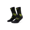 CEP Core Run Mid Cut Compression Socks 5.0, Men Black/Lime III 
