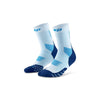 CEP Core Run Mid Cut Compression Socks 5.0, Men Ice/Blue III 