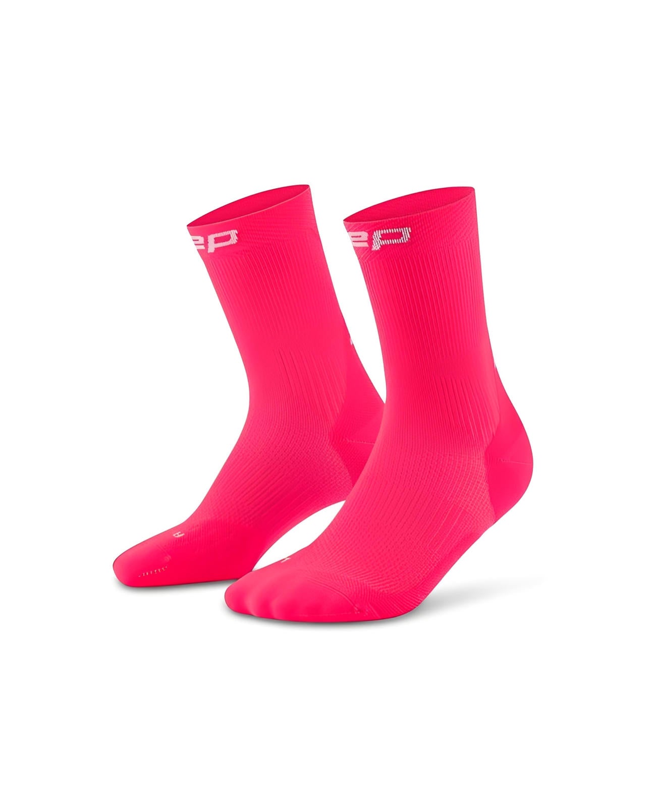 CEP Core Run Mid Cut Compression Socks 5.0, Men Pink III 
