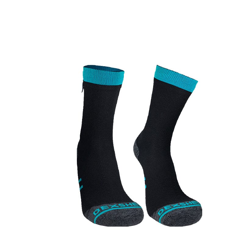 Dexshell Waterproof Running Lite Socks Drirelease® Drifil Black/Crimson Red S 