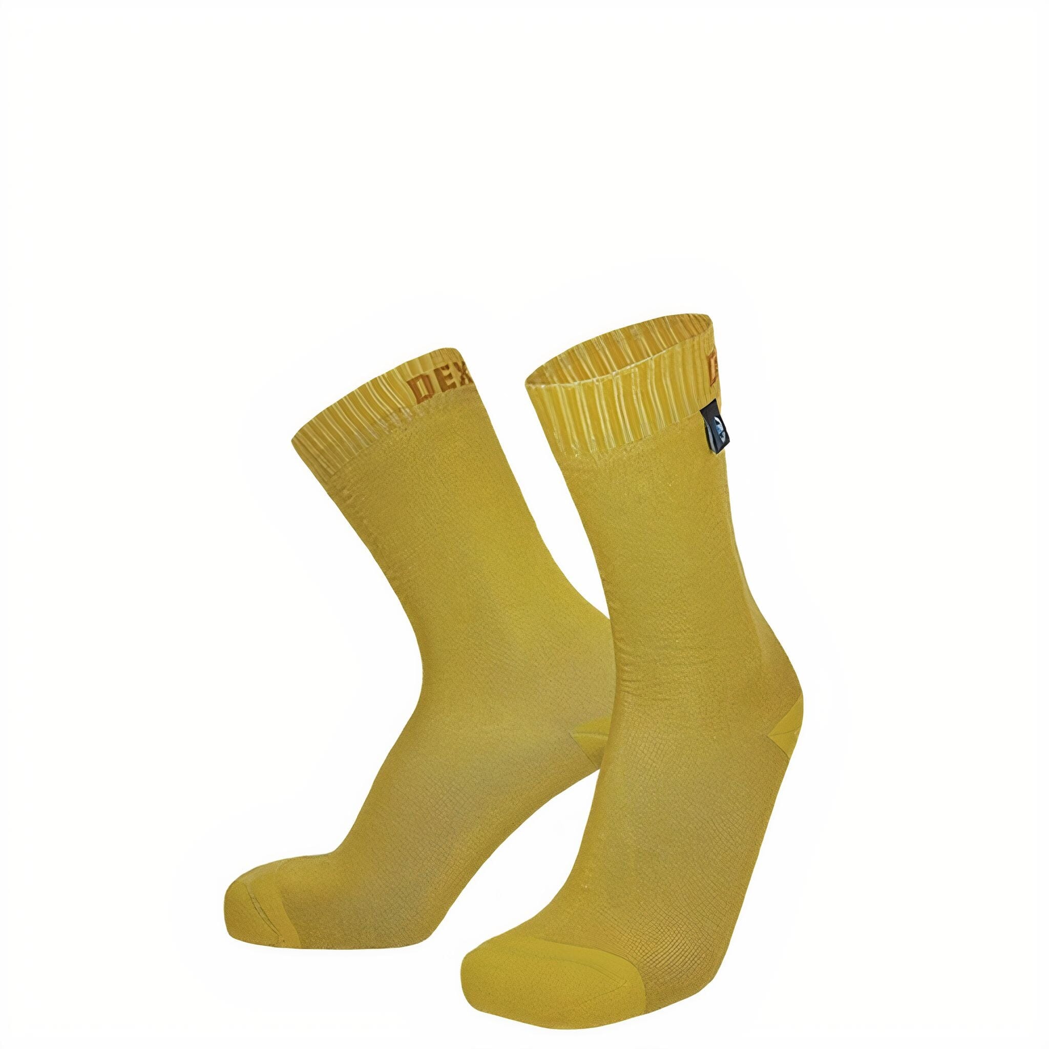 DexShell Waterproof Ultra Thin Crew Socks Sunset Yellow S 