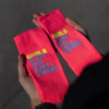 SPORCKS Girls Can Do Diva Pink - Running Socks 
