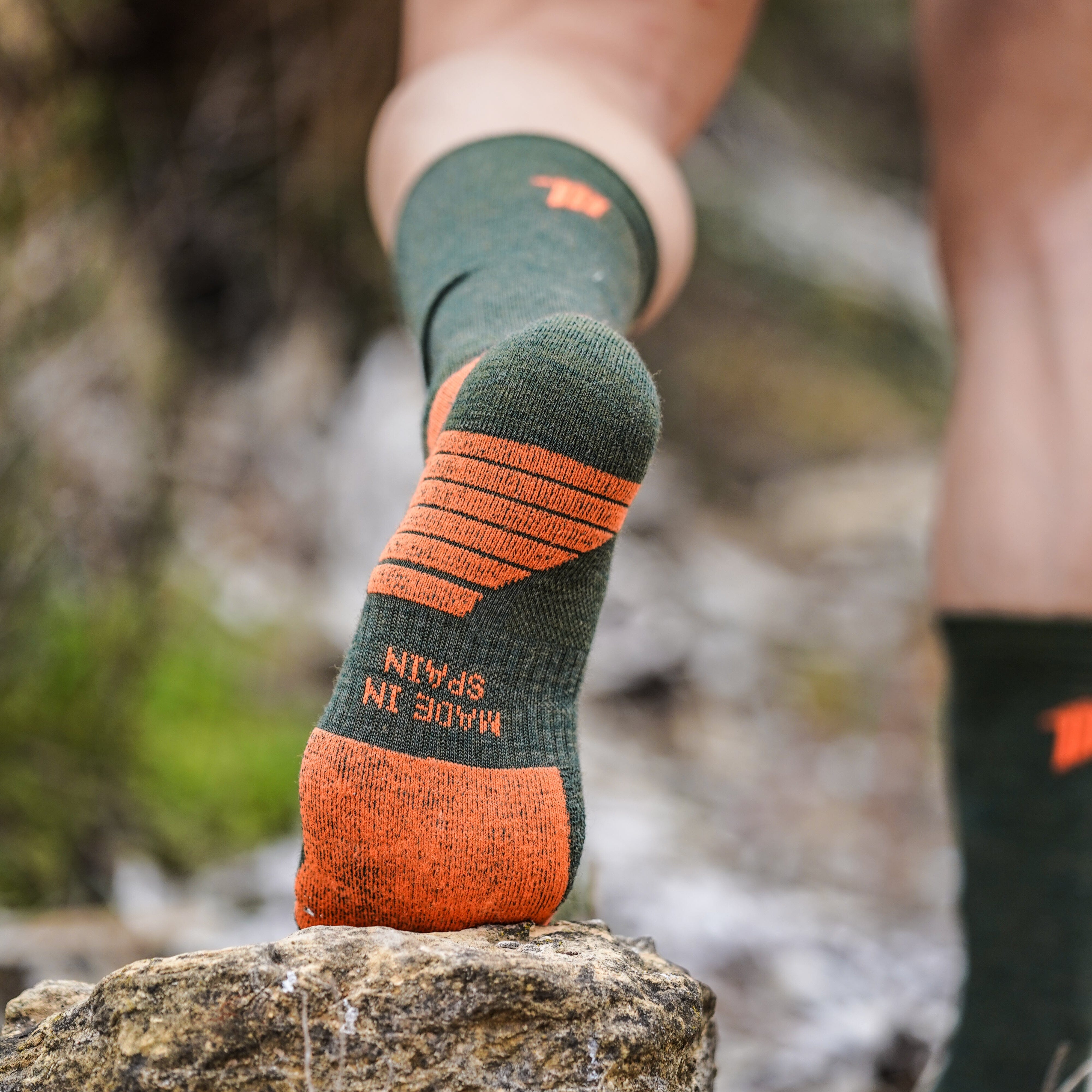 SPORCKS Pathless Green - Trail Socks 