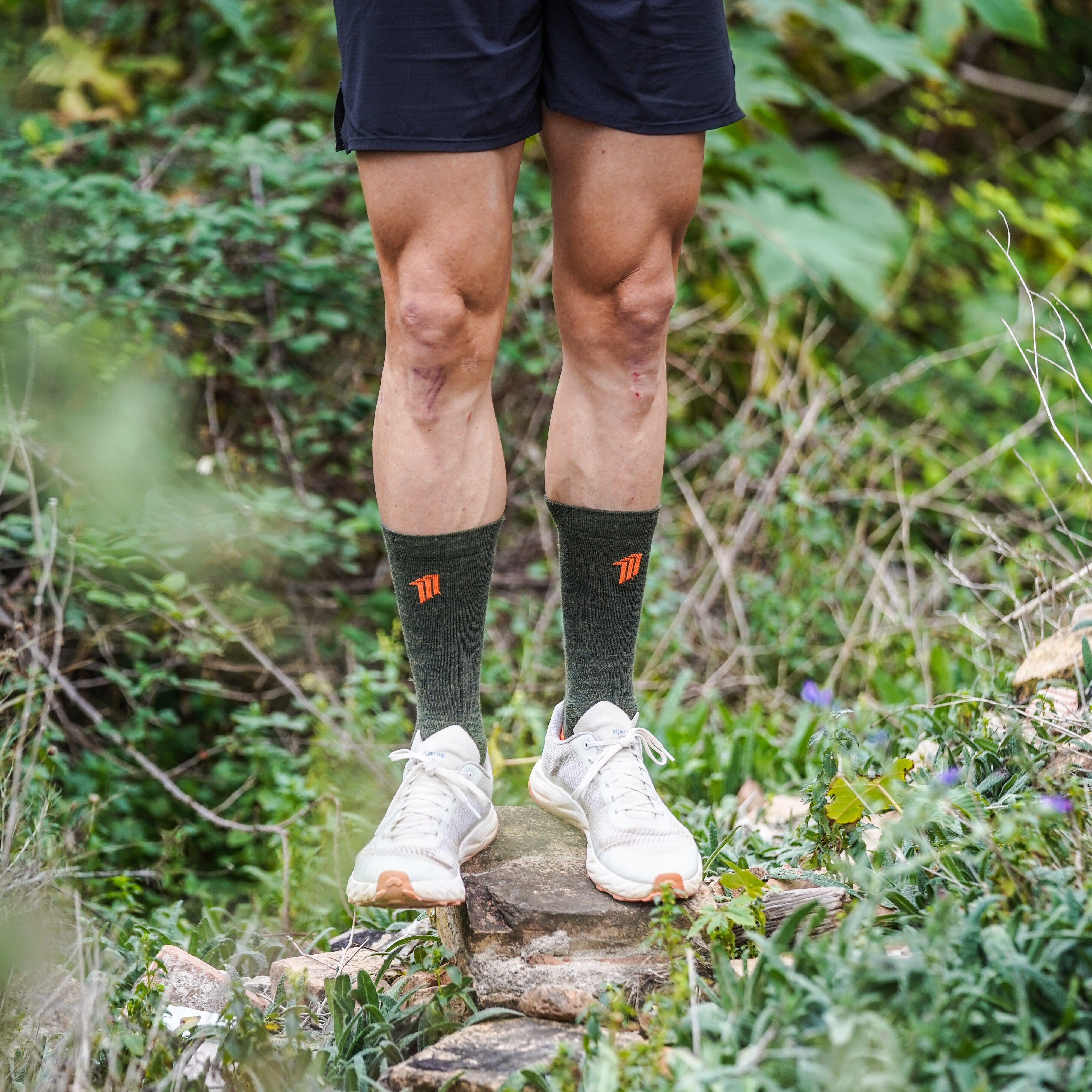 SPORCKS Pathless Green - Trail Socks 