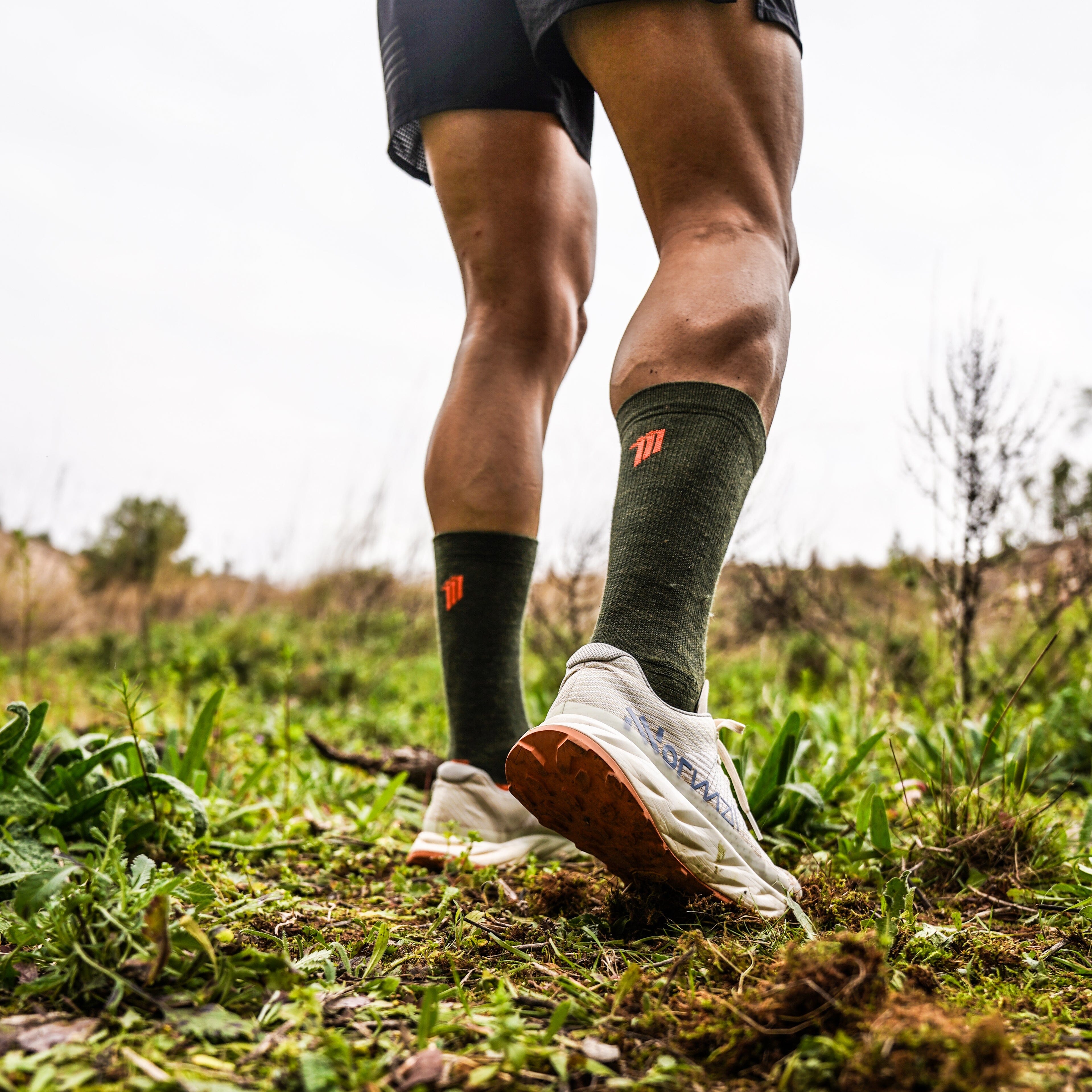 SPORCKS Pathless Green - Trail Socks 