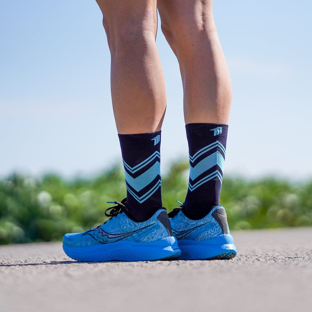 SPORCKS Posh Navy - Running Socks 