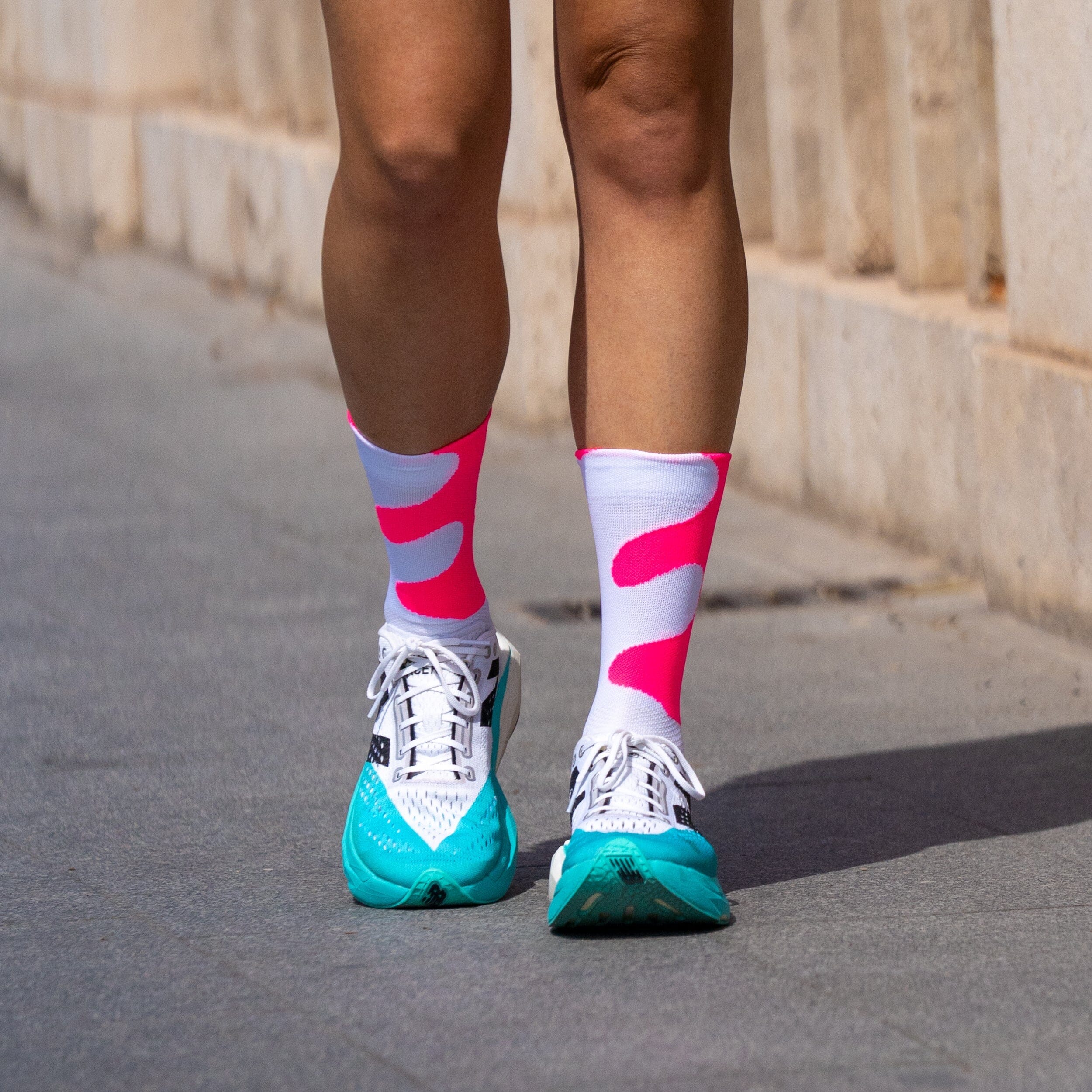 SPORCKS Kinetic Pink - Running Socks 