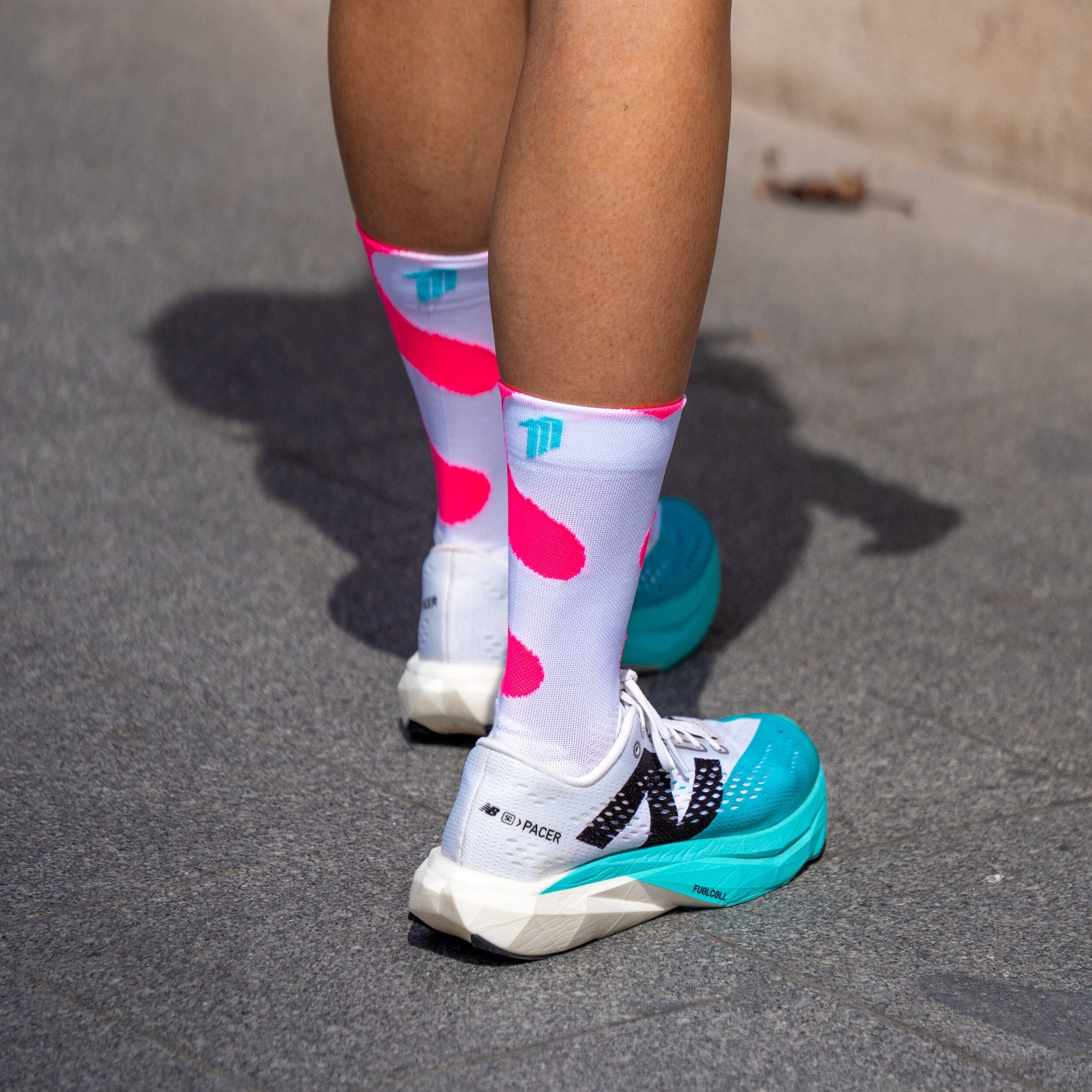 SPORCKS Kinetic Pink - Running Socks 
