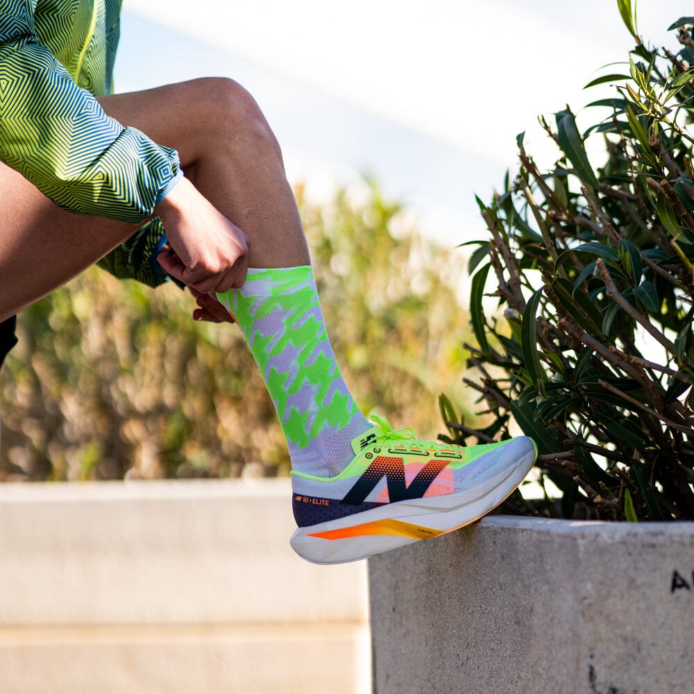 SPORCKS Flow Green - Running Socks 