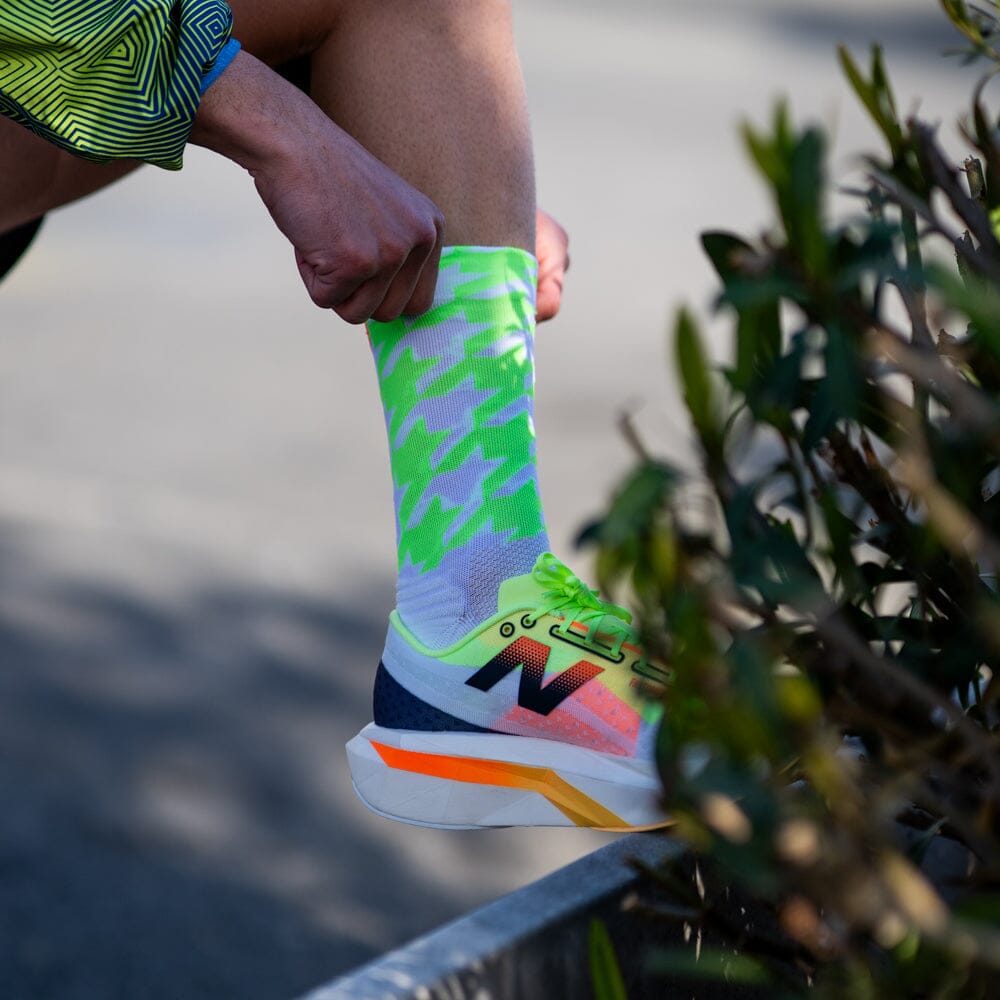 SPORCKS Flow Green - Running Socks 