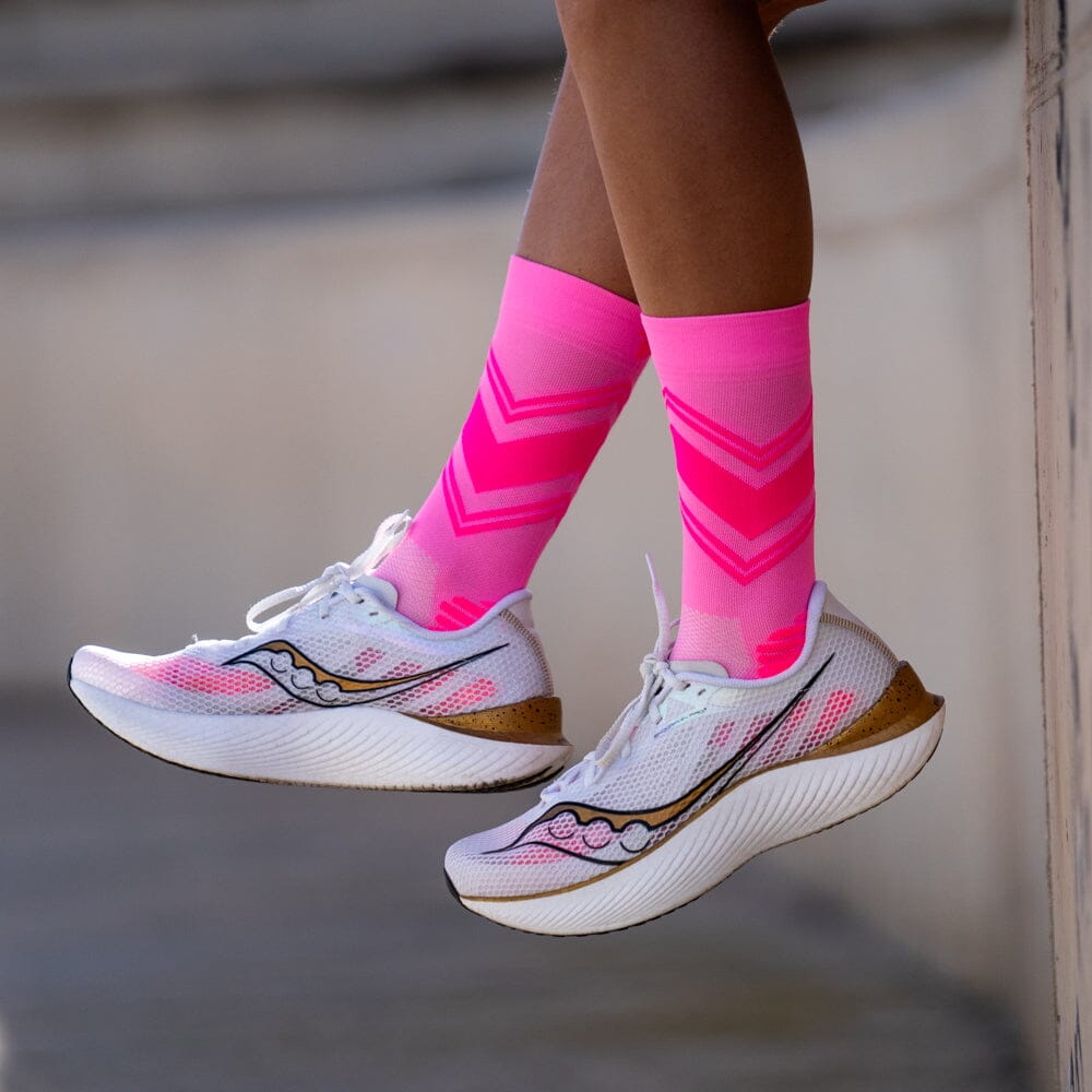 SPORCKS Posh Pink - Running Socks Pink XS 35-37 