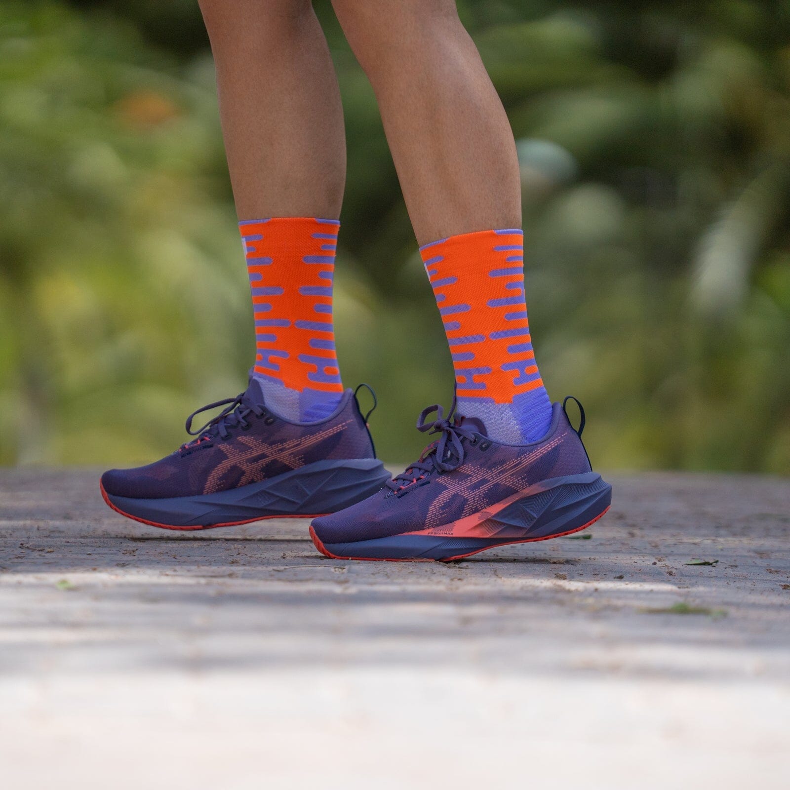 SPORCKS Rhythm Purple - Running Socks 