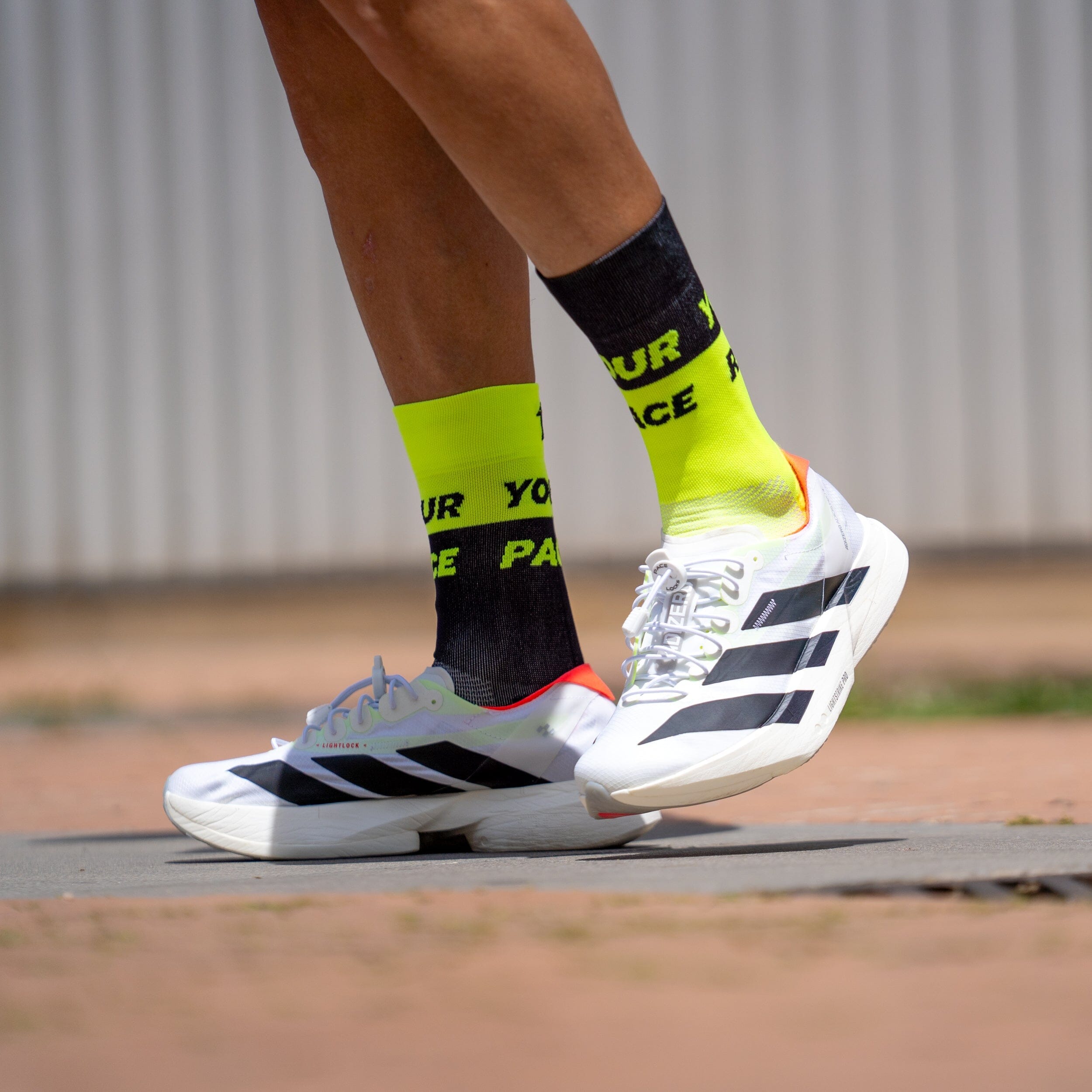 SPORCKS Race Pace Black - Running Socks 
