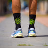 SPORCKS Happy Day Black - Running Socks 