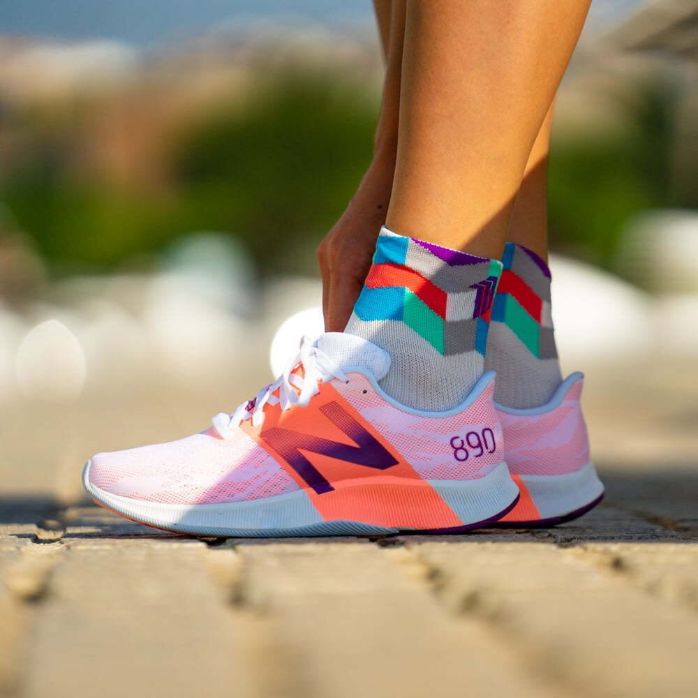 SPORCKS Art White - Run Ultralight Socks 