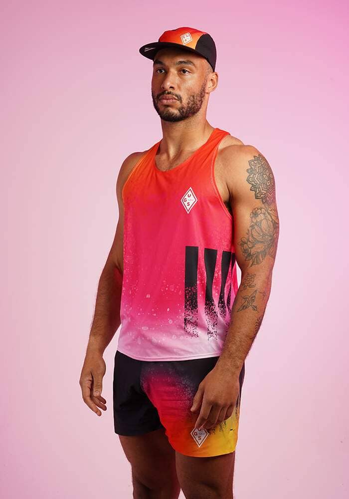 Uglow Men's UGS Vest Orange/Pink/Black XS 