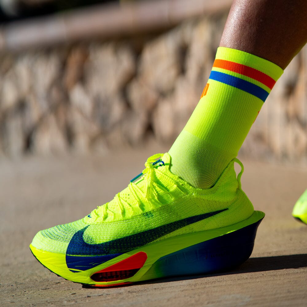 SPORCKS Pro Yellow - Running Ultralight Socks 