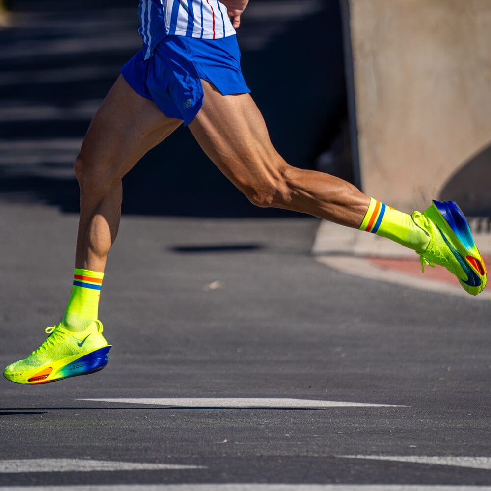 SPORCKS Pro Yellow - Running Ultralight Socks 