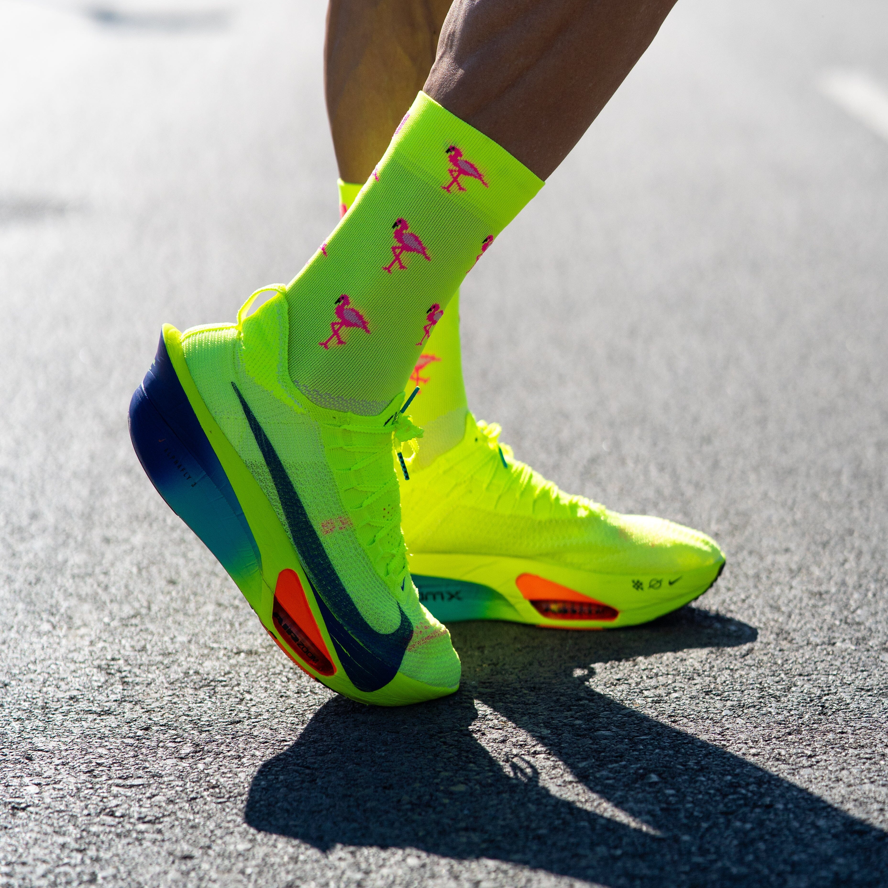 SPORCKS Flamingo - Running Socks 