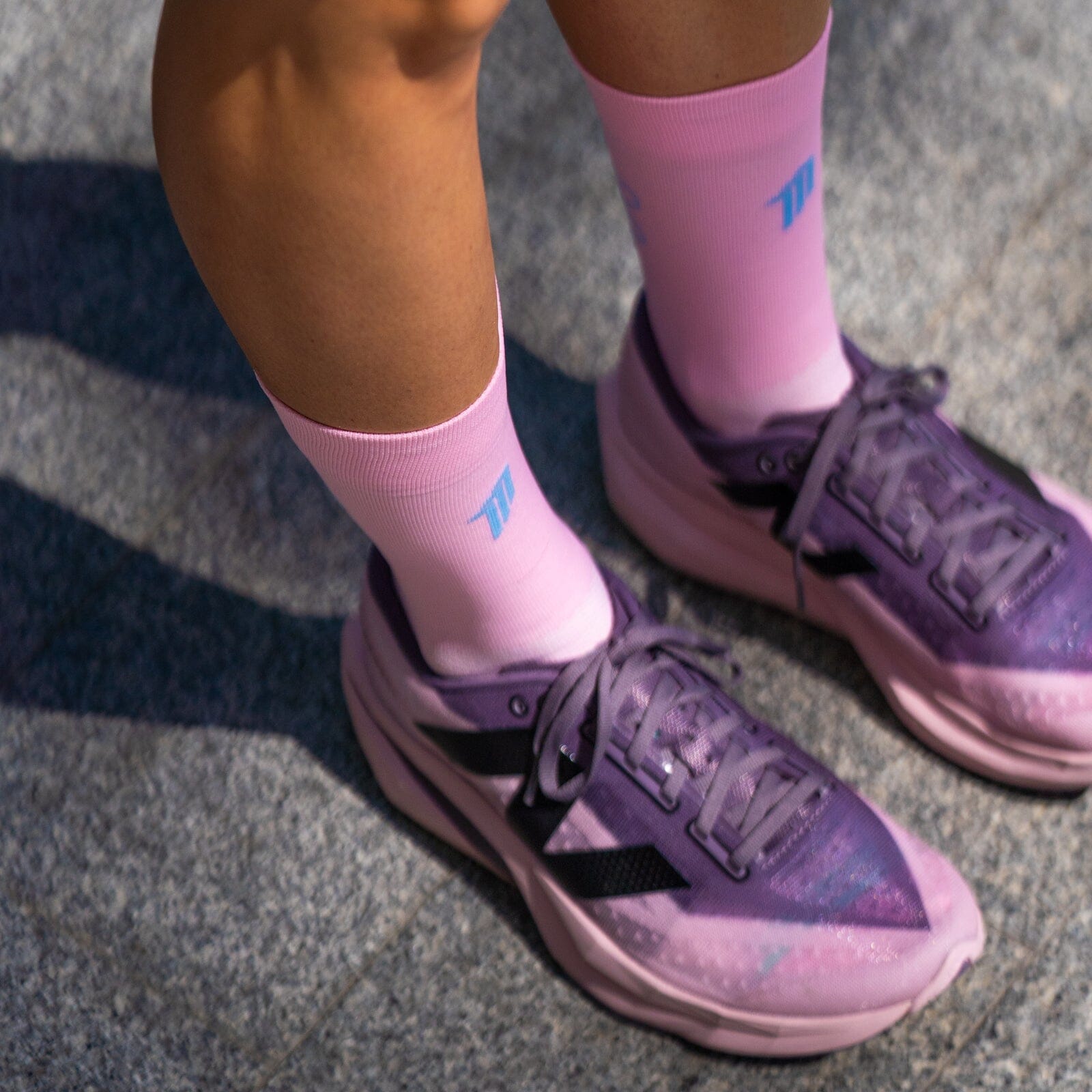 SPORCKS Happy Day Pink - Running Socks 