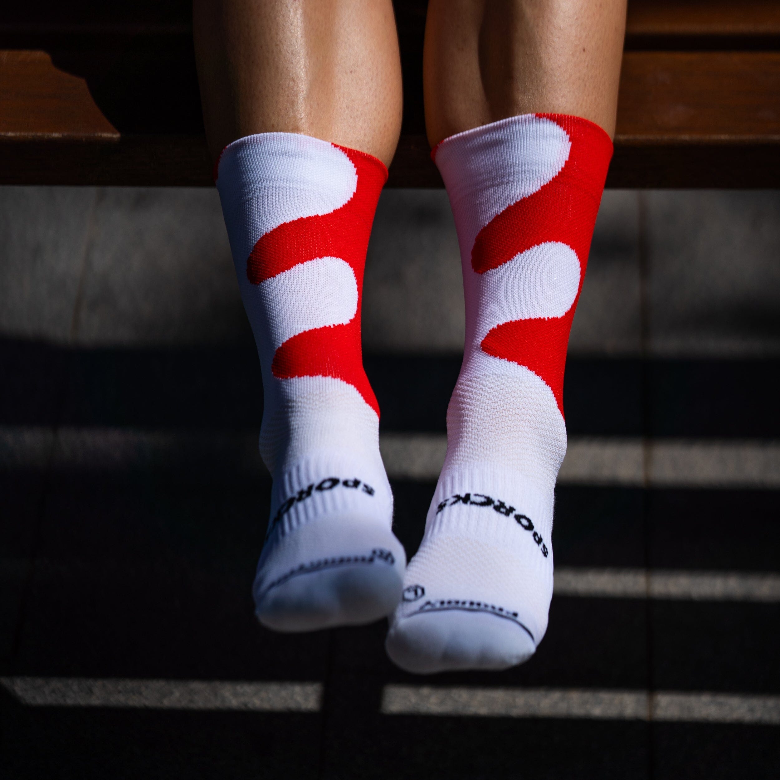 SPORCKS Kinetic Red - Running Socks 
