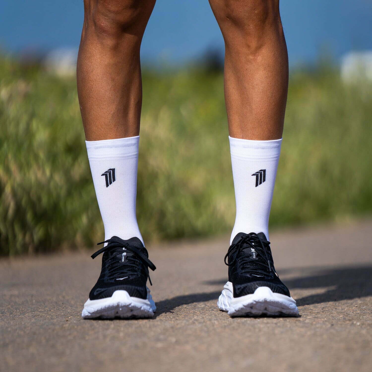 SPORCKS Seven Mile White - Running Socks 
