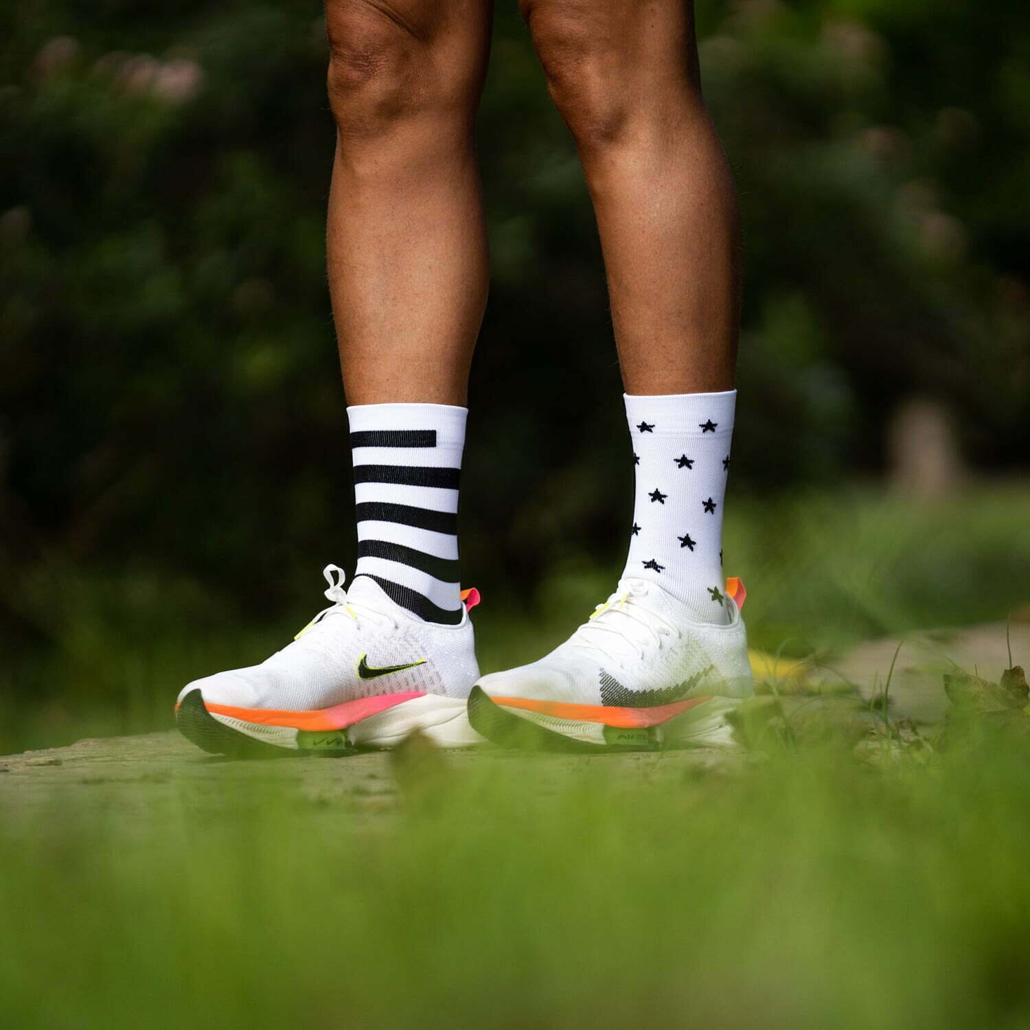 SPORCKS Legend White - Running Socks 