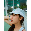 Bix Ultra Light Cap – White with Green Logo