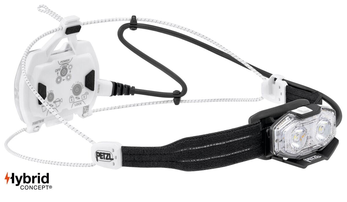 Petzl NAO LT Headlamp Black/White
