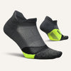 Feetures Elite Light Cushion No Show Tab Socks Midnight Neon Small 