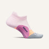 Feetures Elite Light Cushion No Show Tab Socks Pink Blitz Small 