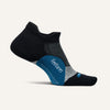 Feetures Elite Light Cushion No Show Tab Socks Black Sea Small 
