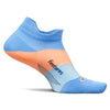 Feetures Elite Ultra Light No Show Tab Socks Blue Burst Small 