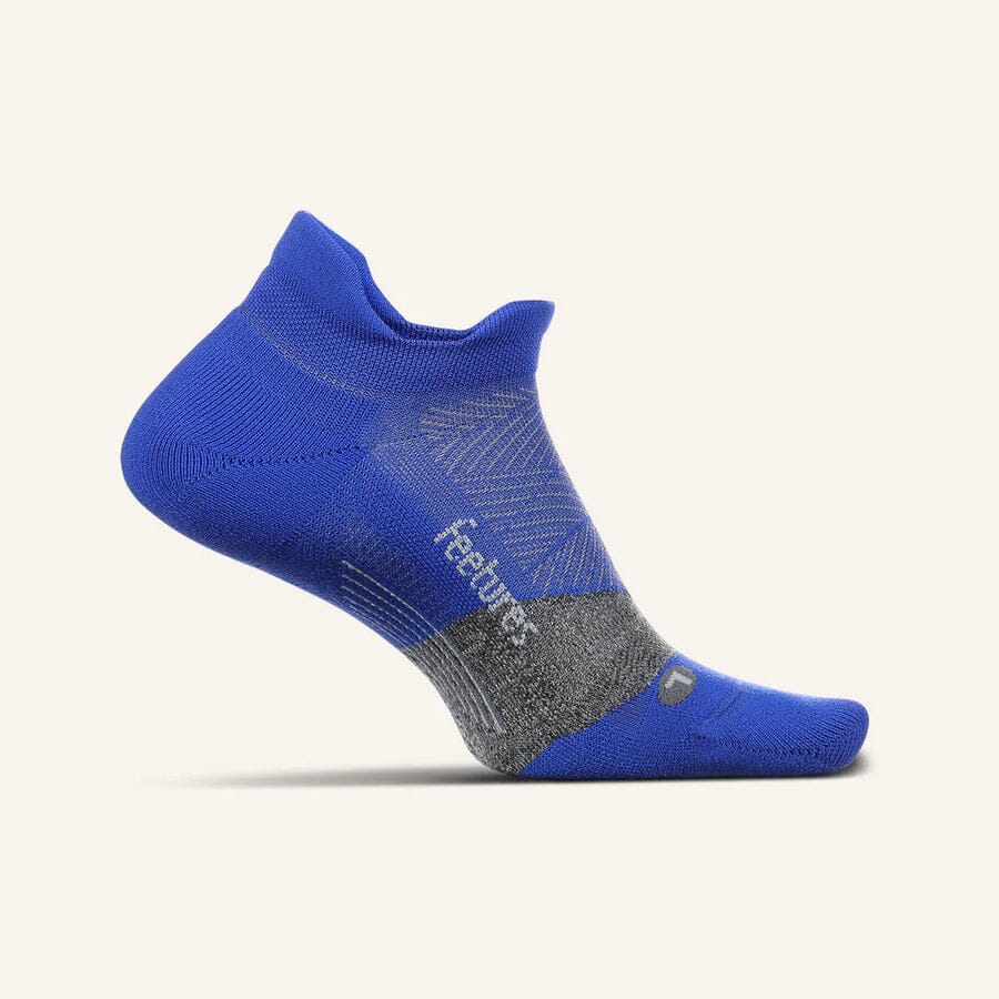 Feetures Elite Ultra Light No Show Tab Socks Boost Blue Small 