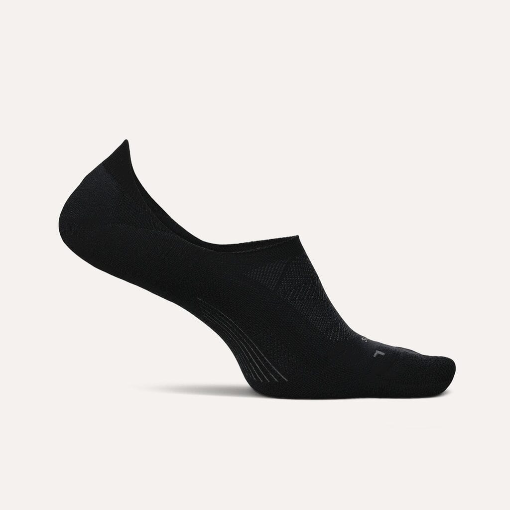 Feetures Elite Invisible Light Cushion Socks Black Small 