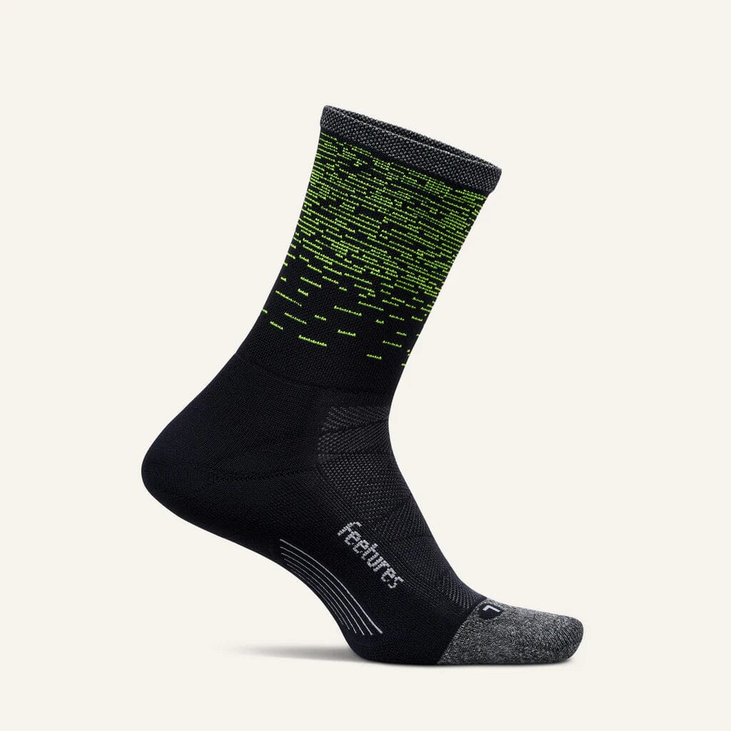Feetures Elite Light Cushion Mini Crew Socks Light Wave Small 