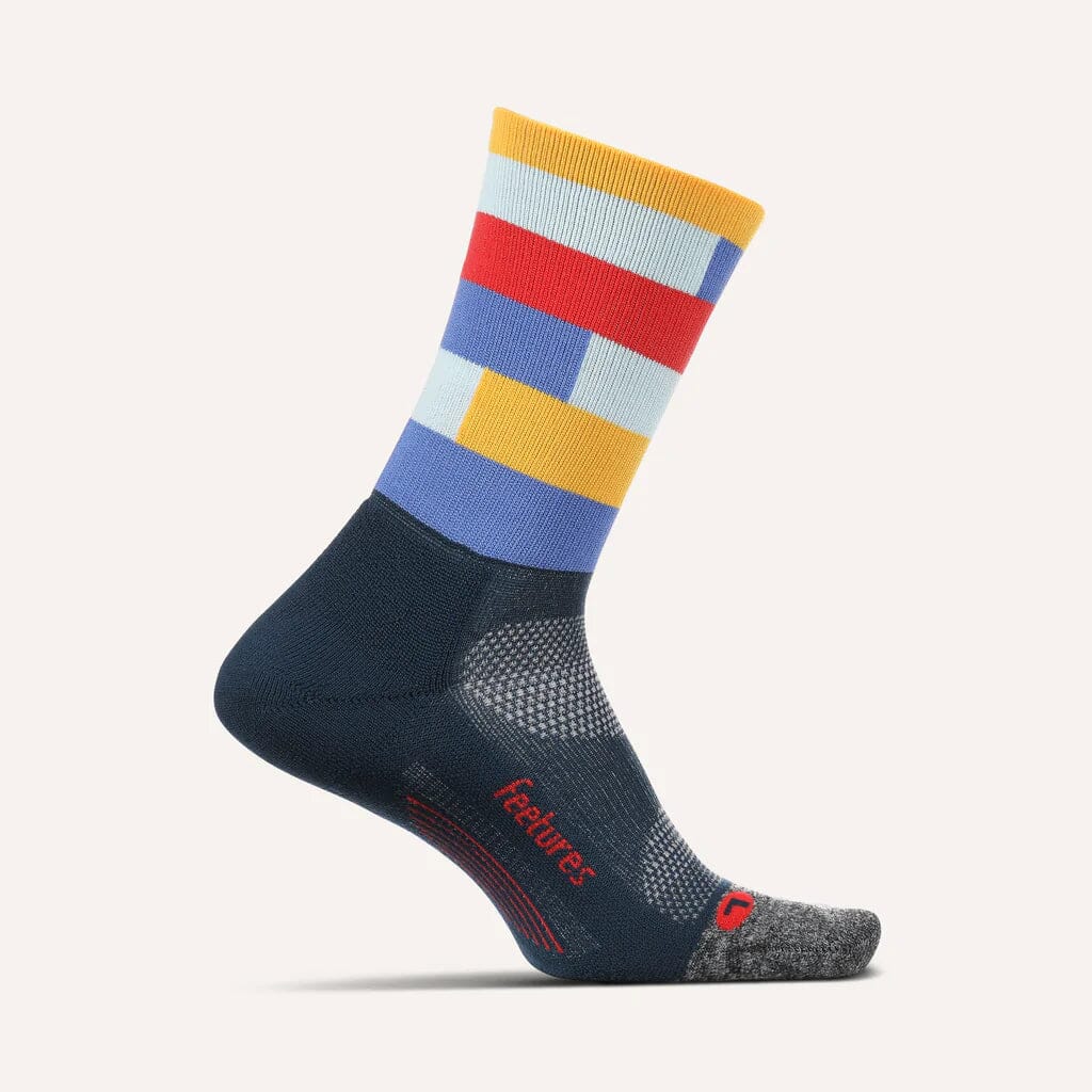 Feetures Elite Light Cushion Mini Crew Cyrpto Navy Medium 