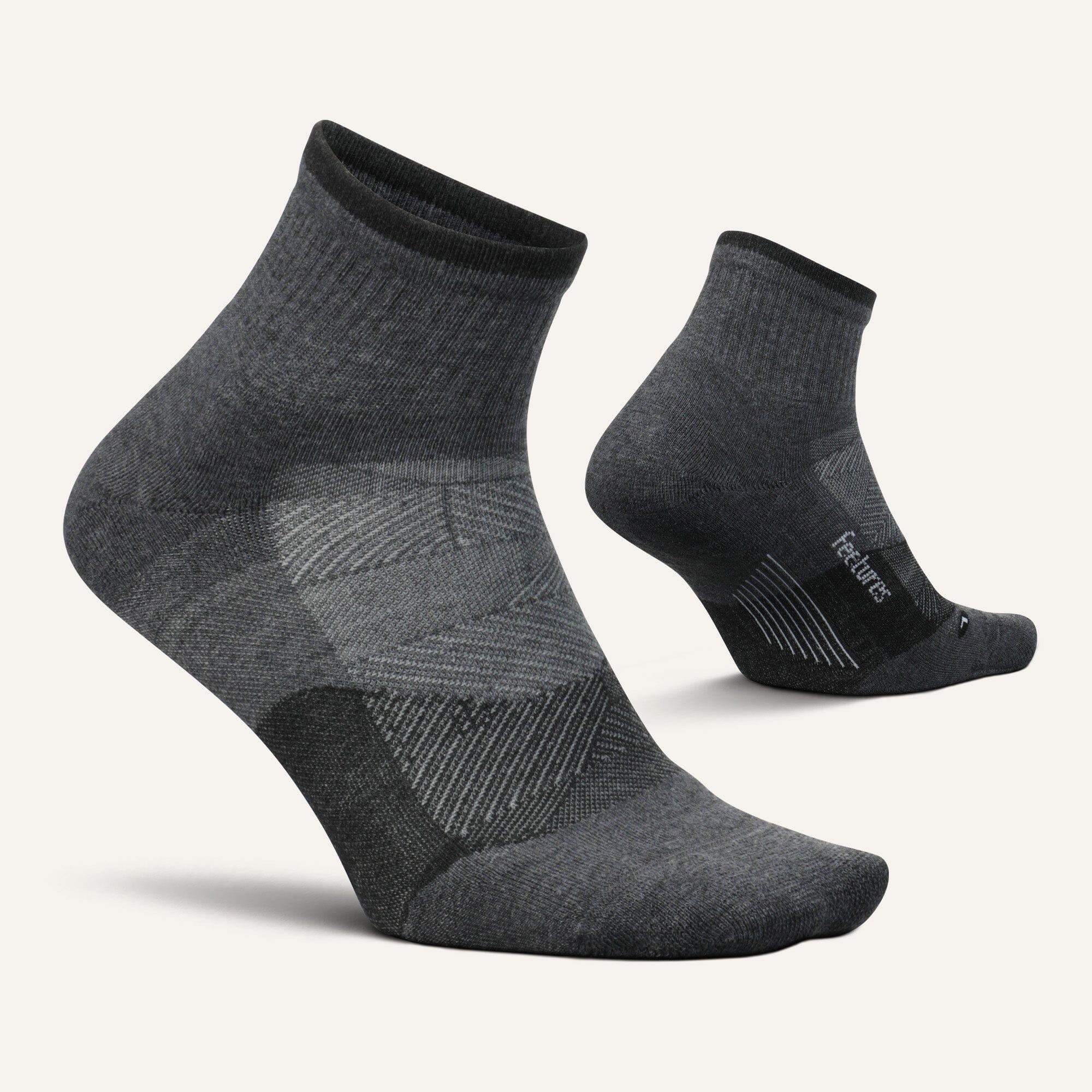 Feetures Trail Max Cushion Quarter Socks 