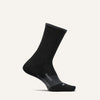 Feetures Trail Max Cushion Mini Crew Socks Charcoal Small 