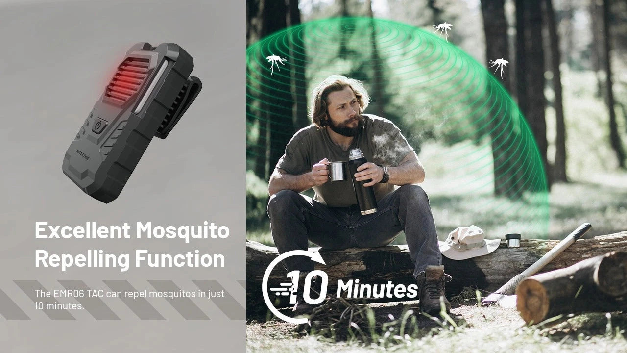 Nitecore EMR06 TAC Portable Mosquito Repeller 