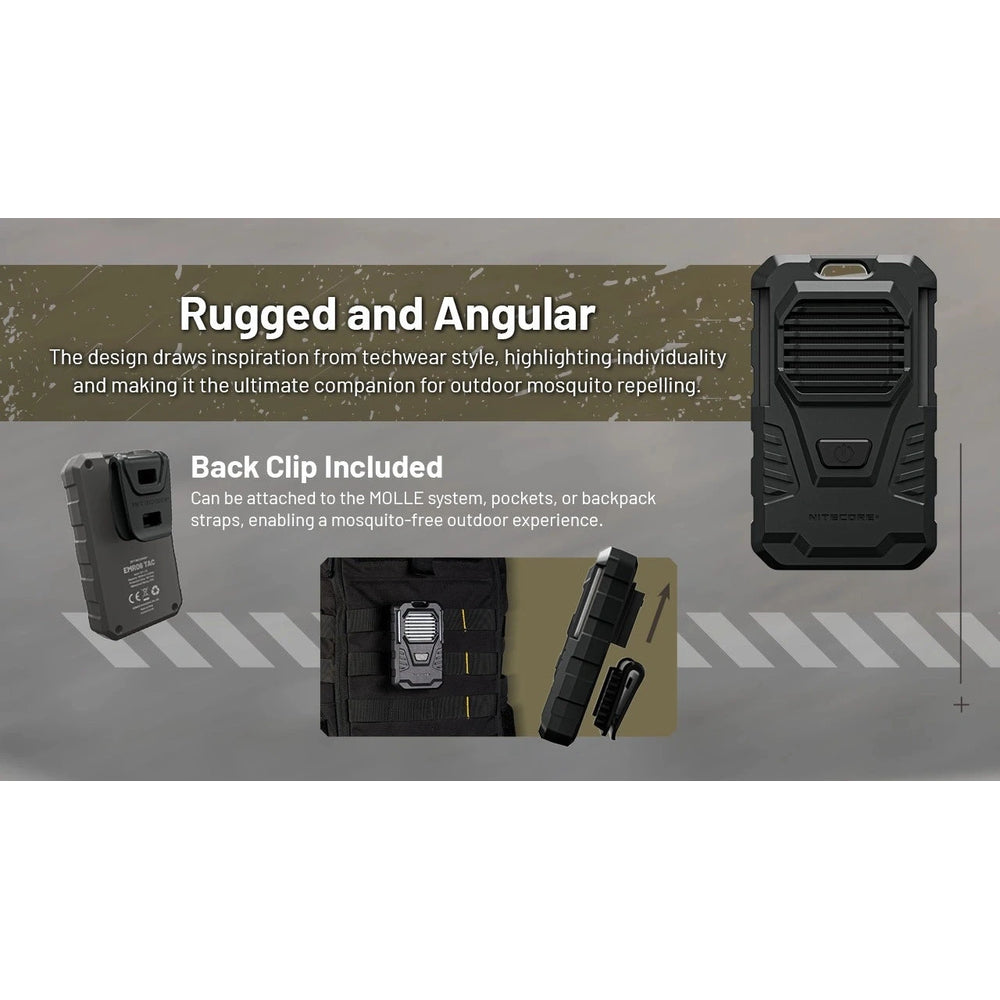 Nitecore EMR06 TAC Portable Mosquito Repeller 