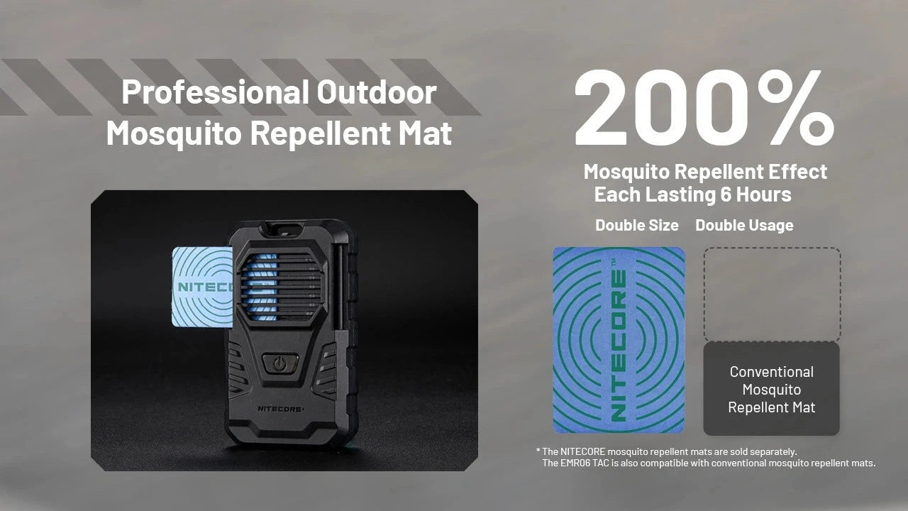 Nitecore EMR06 TAC Portable Mosquito Repeller 