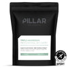 PILLAR Triple Magnesium Powder Lemon Lime Volume Pack (400g/80 Serves) 