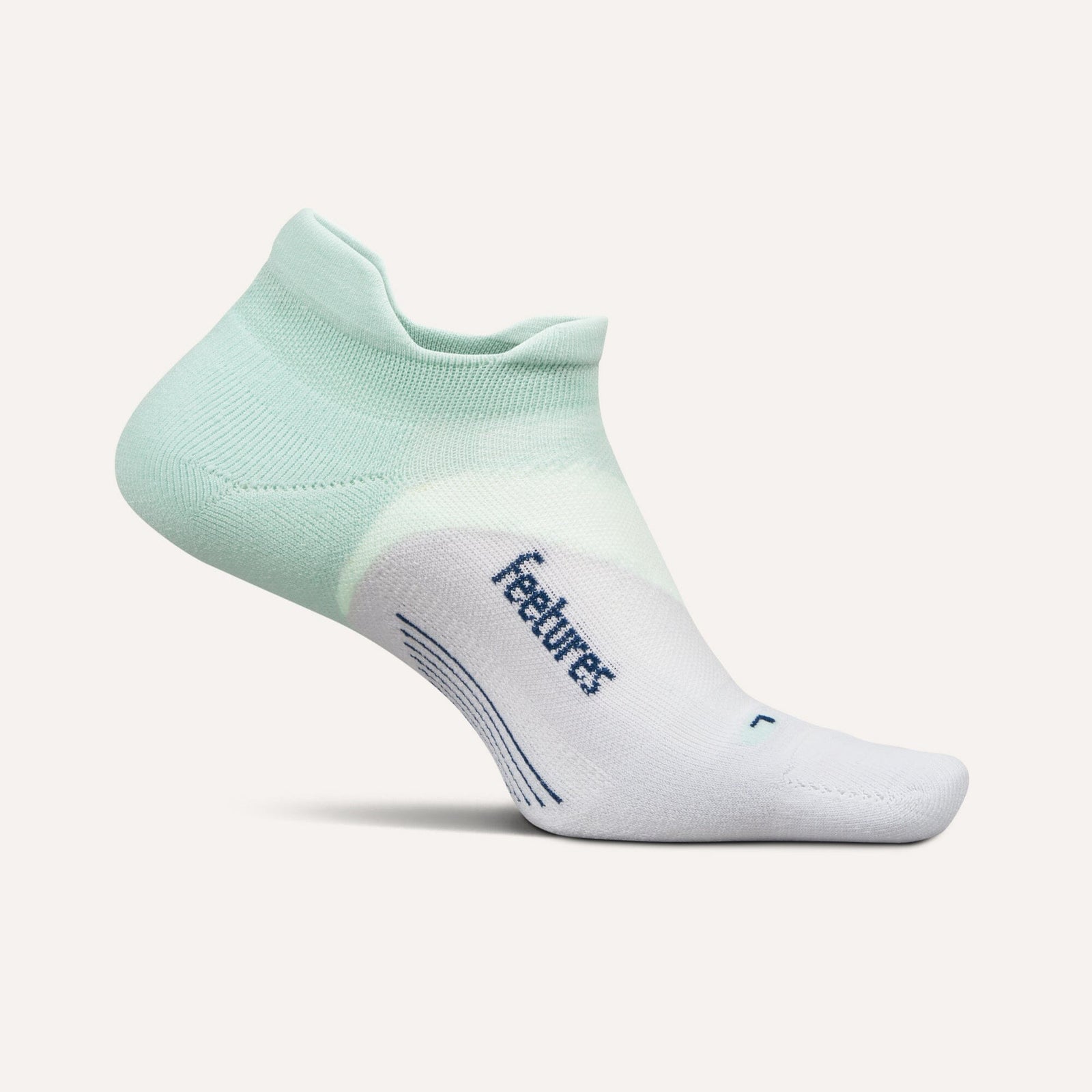Calcetines con lengüeta invisible con cojín ligero Elite de Footures - Supine Sage